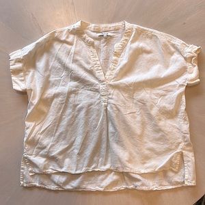 madewell linen pullover S